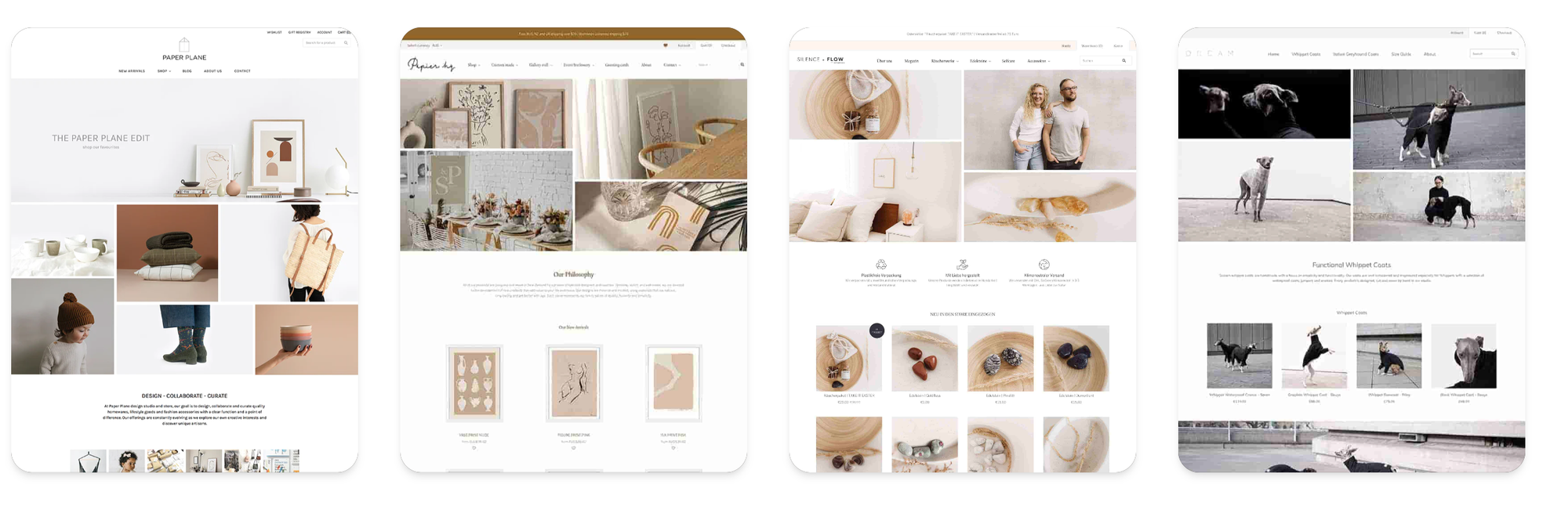 Shopify Grid Theme Examples
