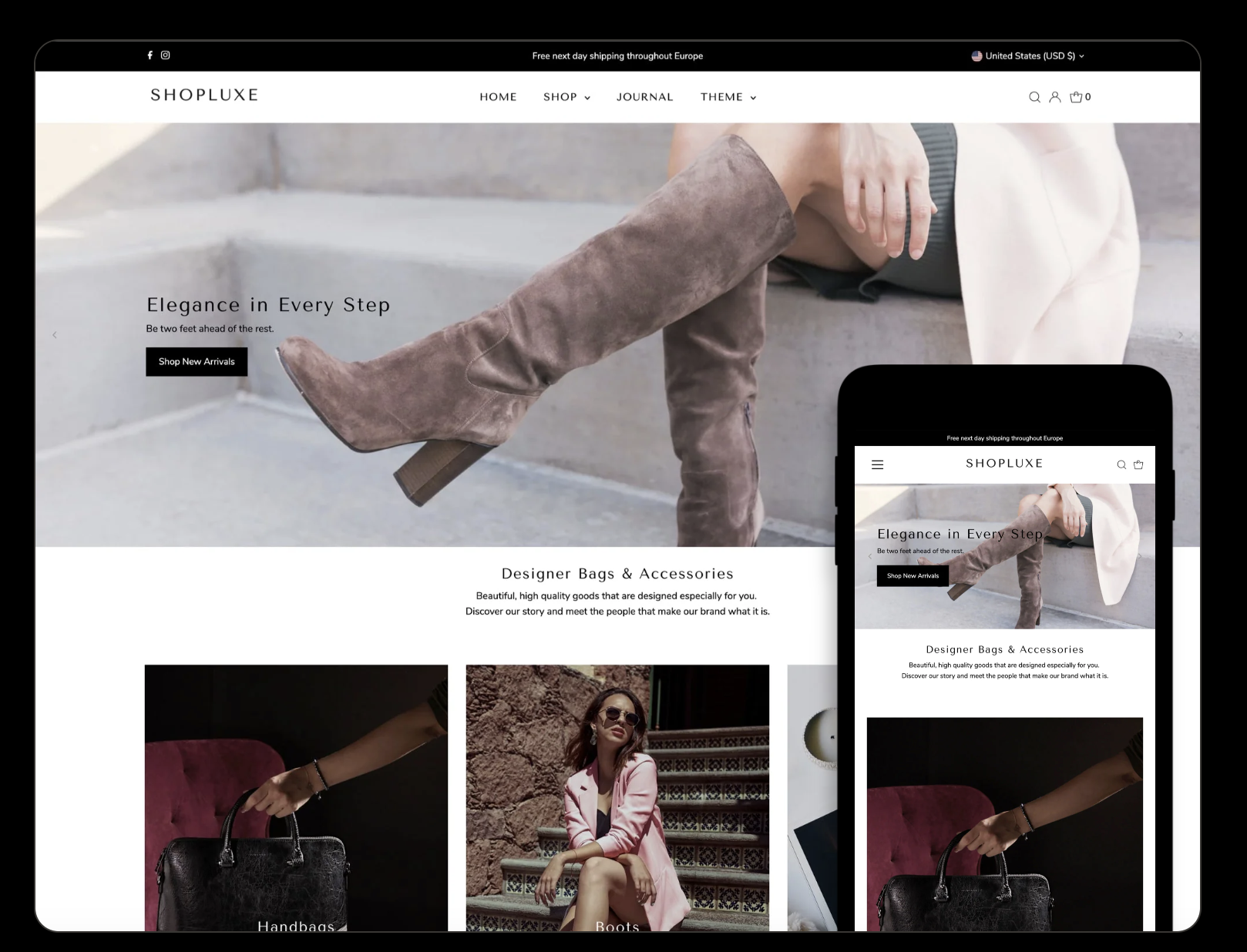 deliverance testament theme shopify