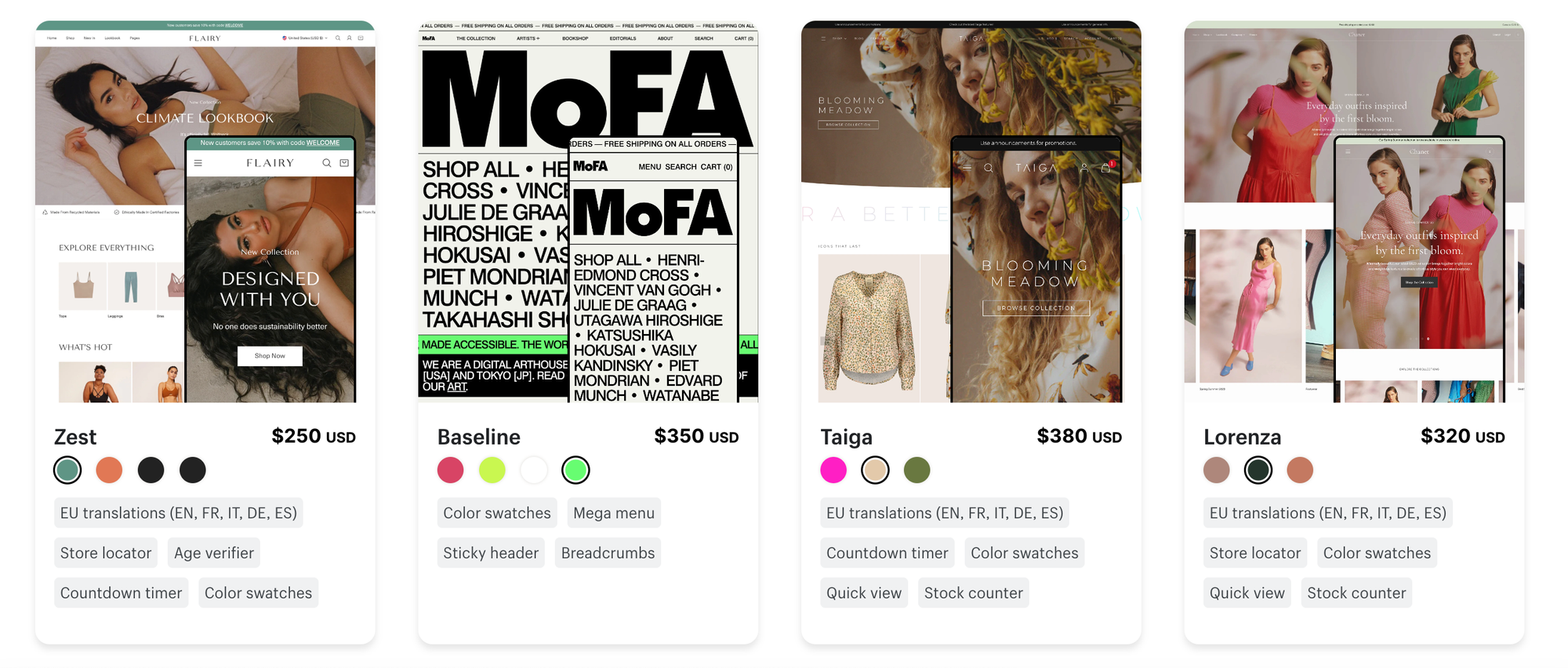 Shopify Blog Templates