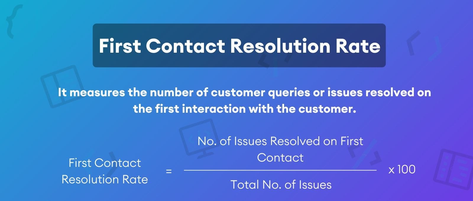 customer service kpis