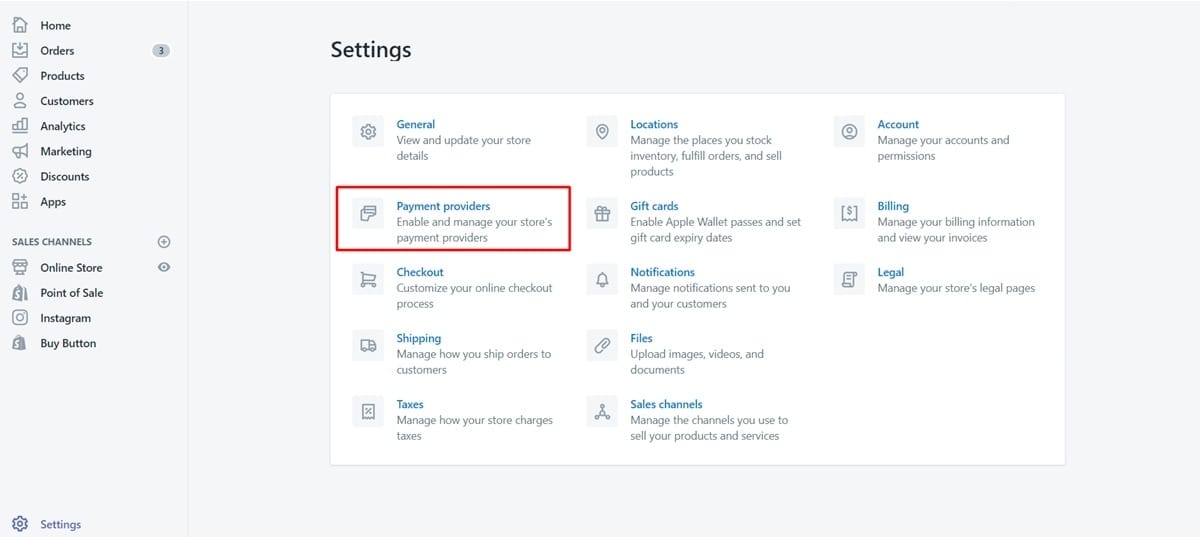 payment providers for your shopify stores