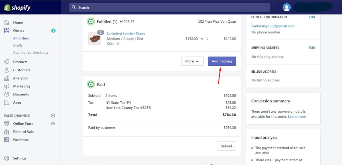 How to Fulfill Part of an Order Manually on Shopify