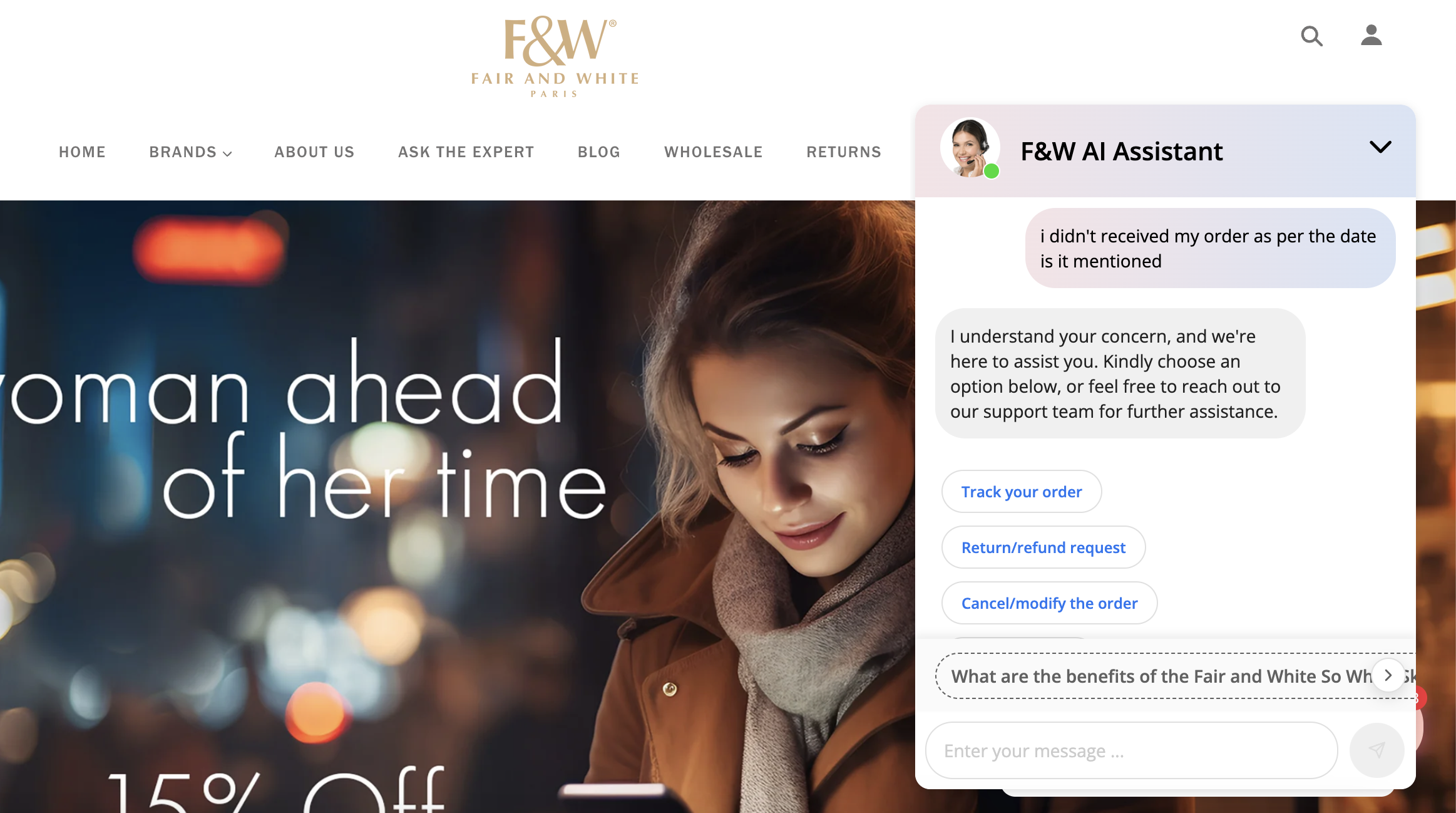 customer service scenarios examples