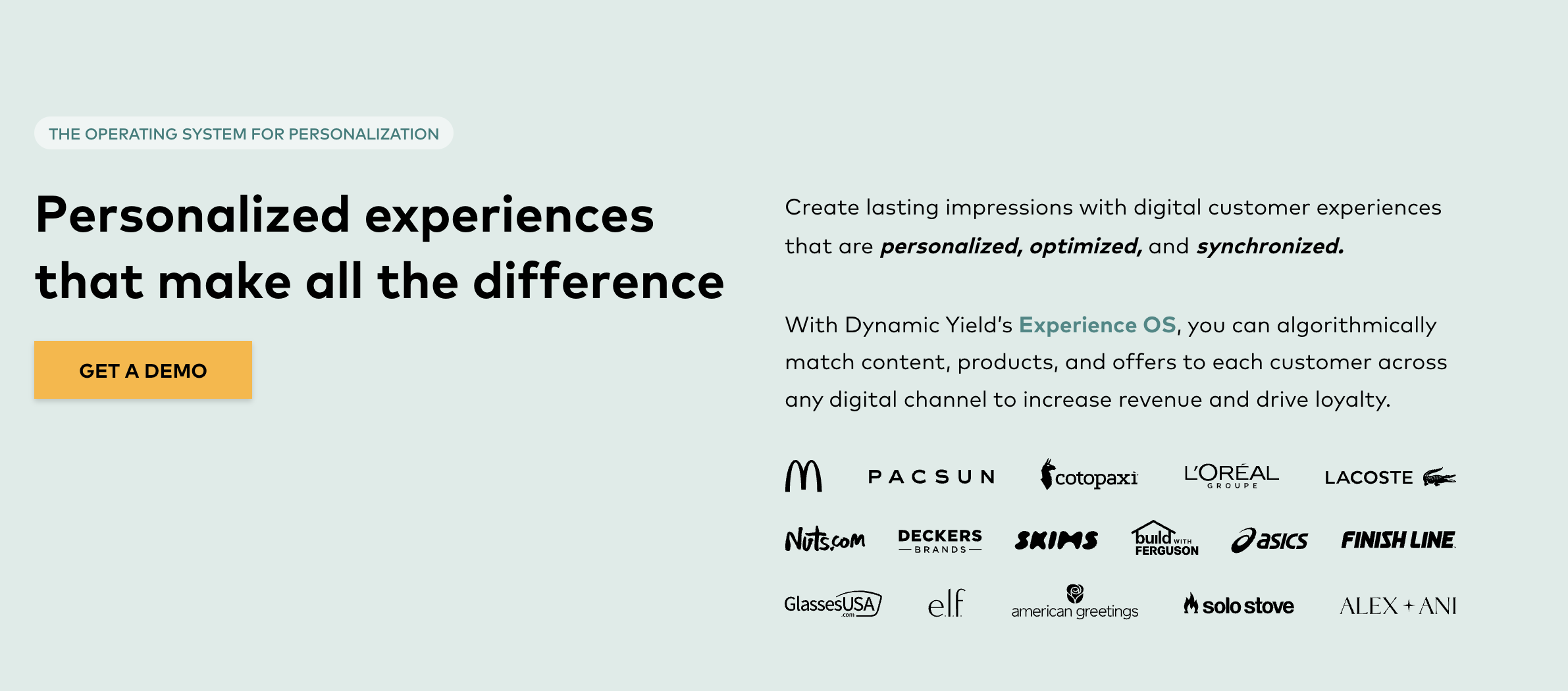 e-commerce personalization platform