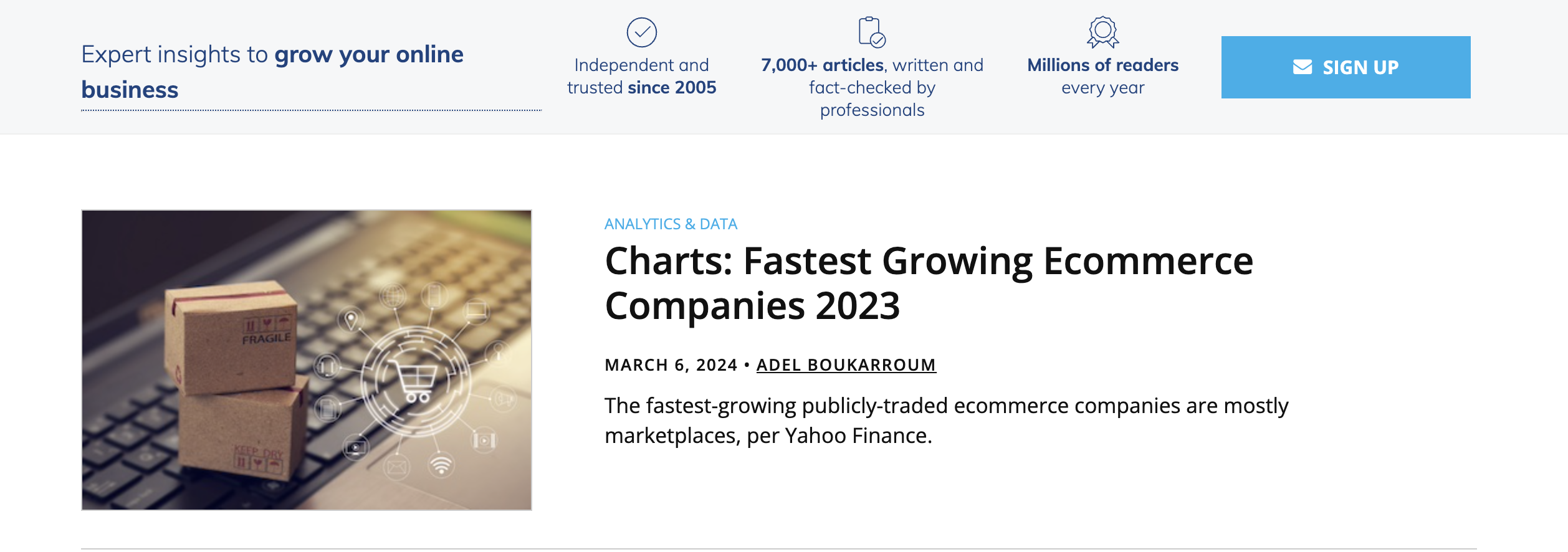ecommerce newsletter