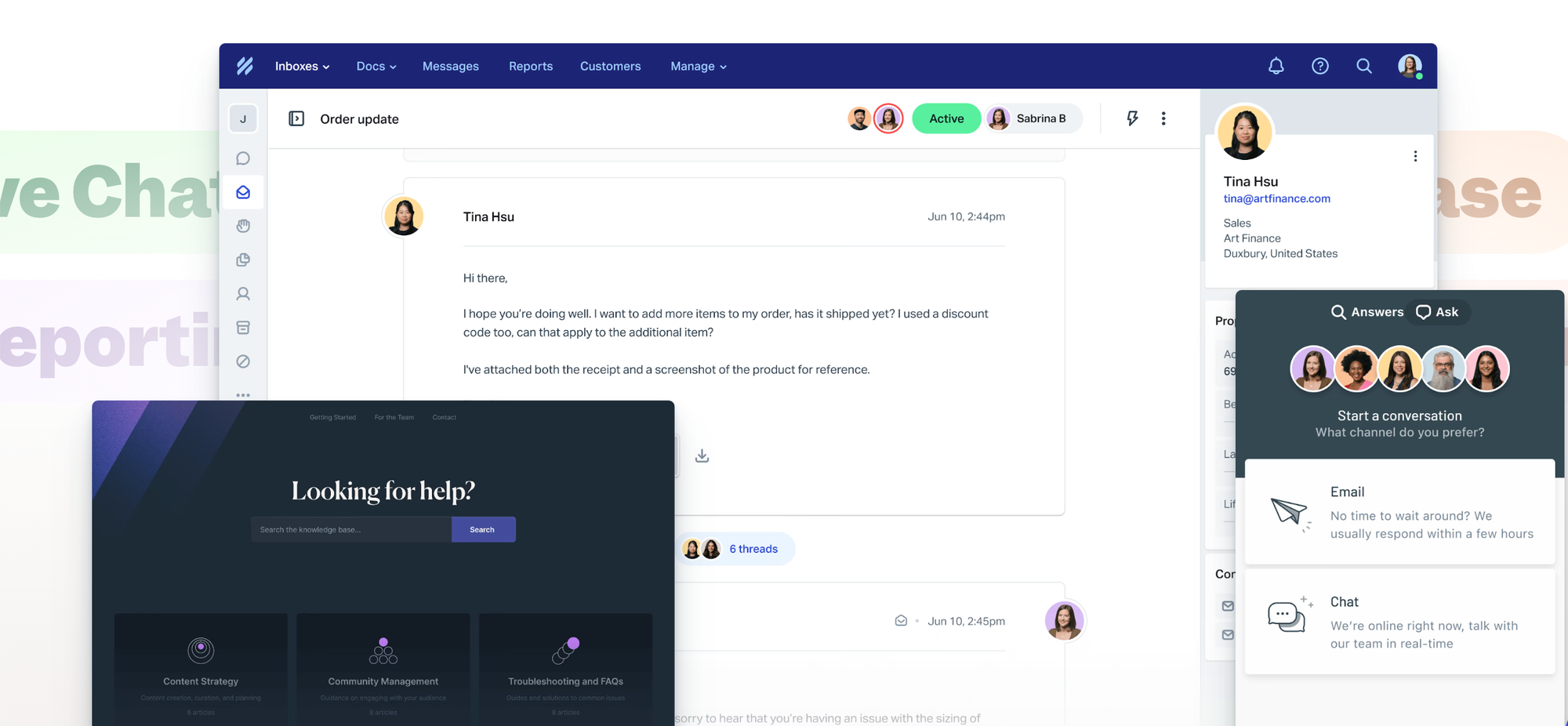 customer service platform