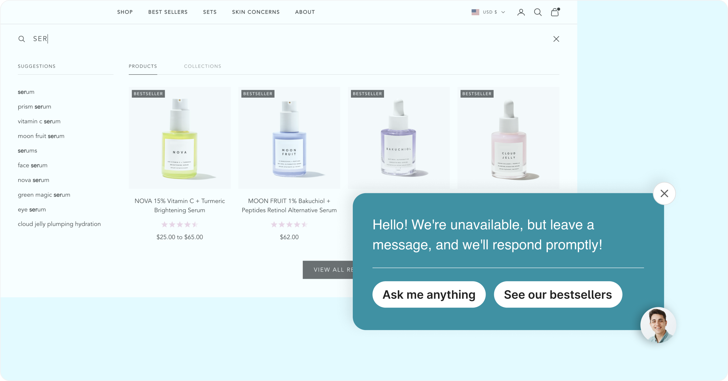 chat greeting examples