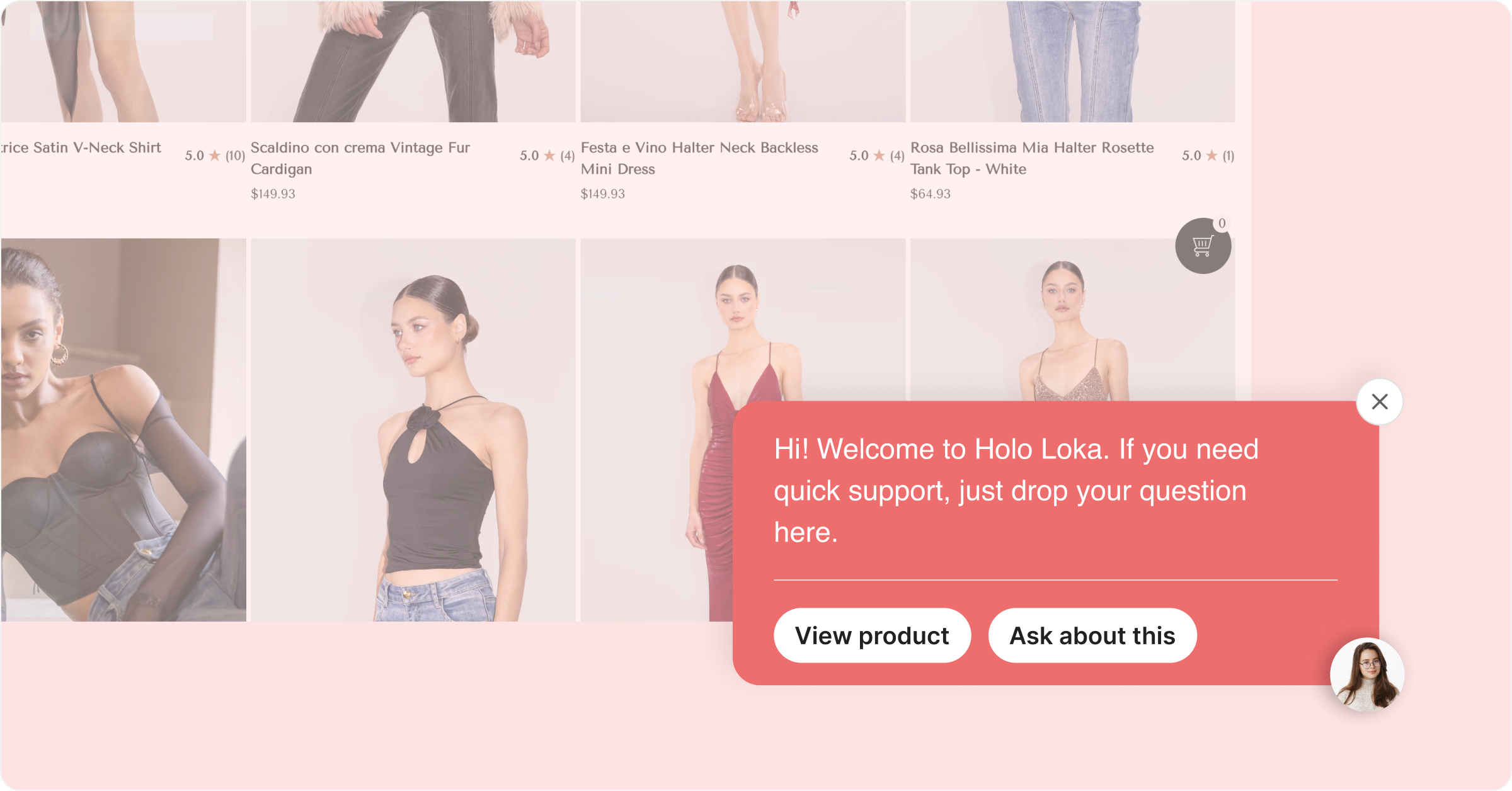 live chat greeting message