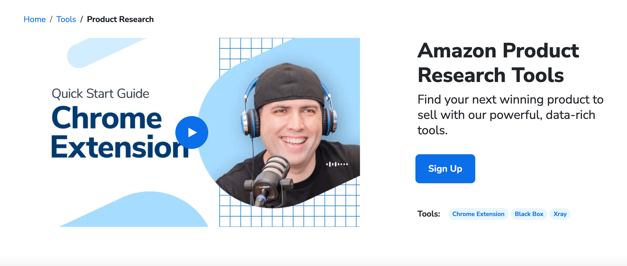 Product research tools list