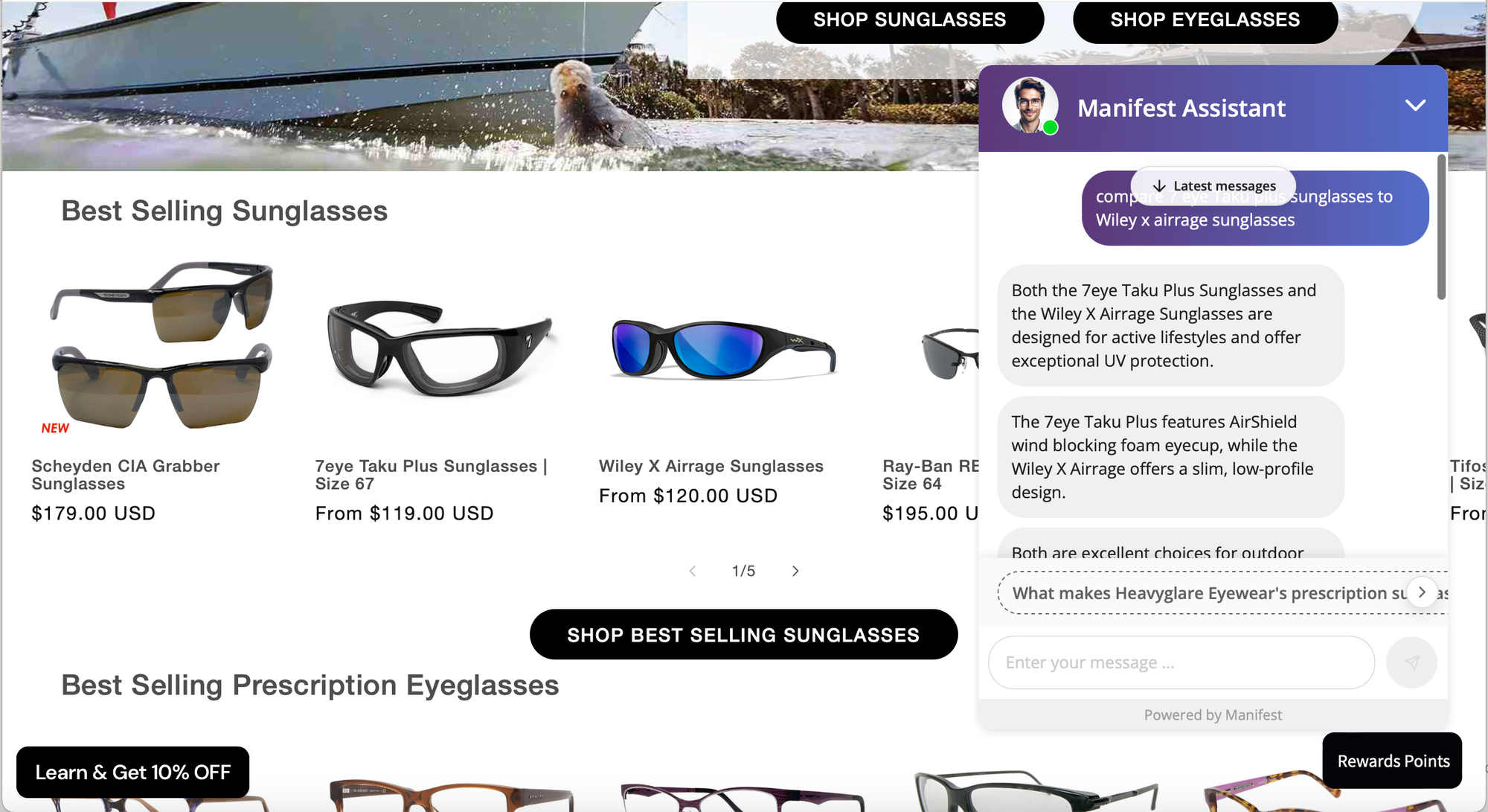 product comparisons
