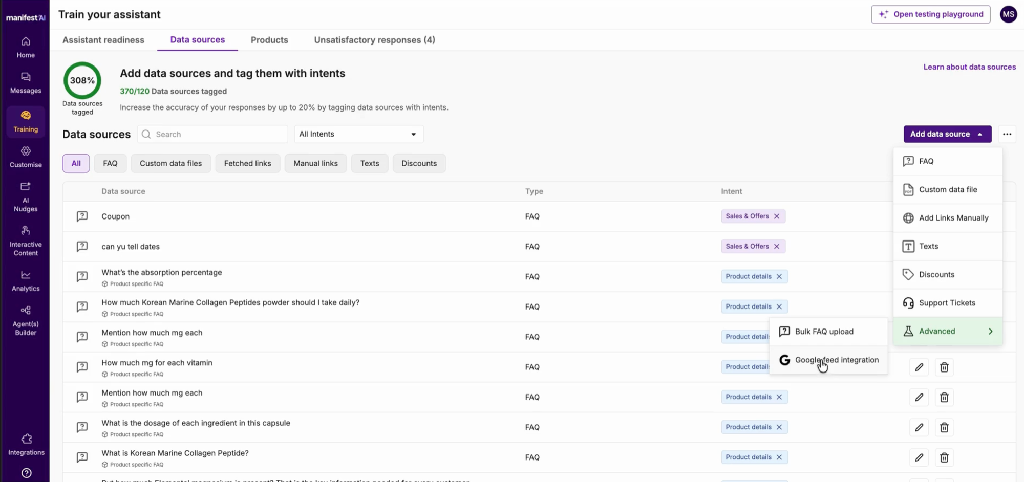 Sync Your Product Catalog with ai chatbot- bik.ai