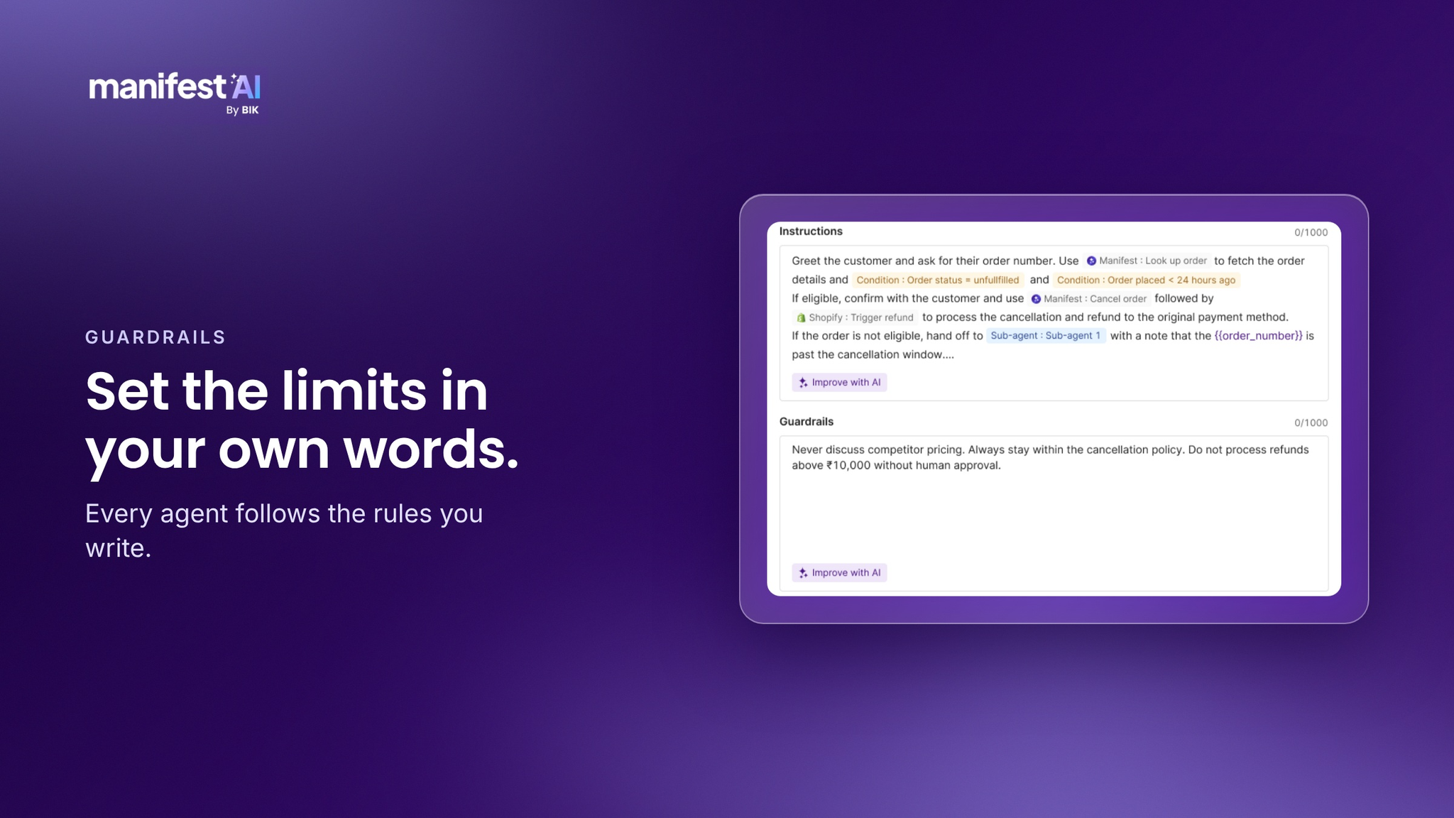 Guardrails in Agent Builder