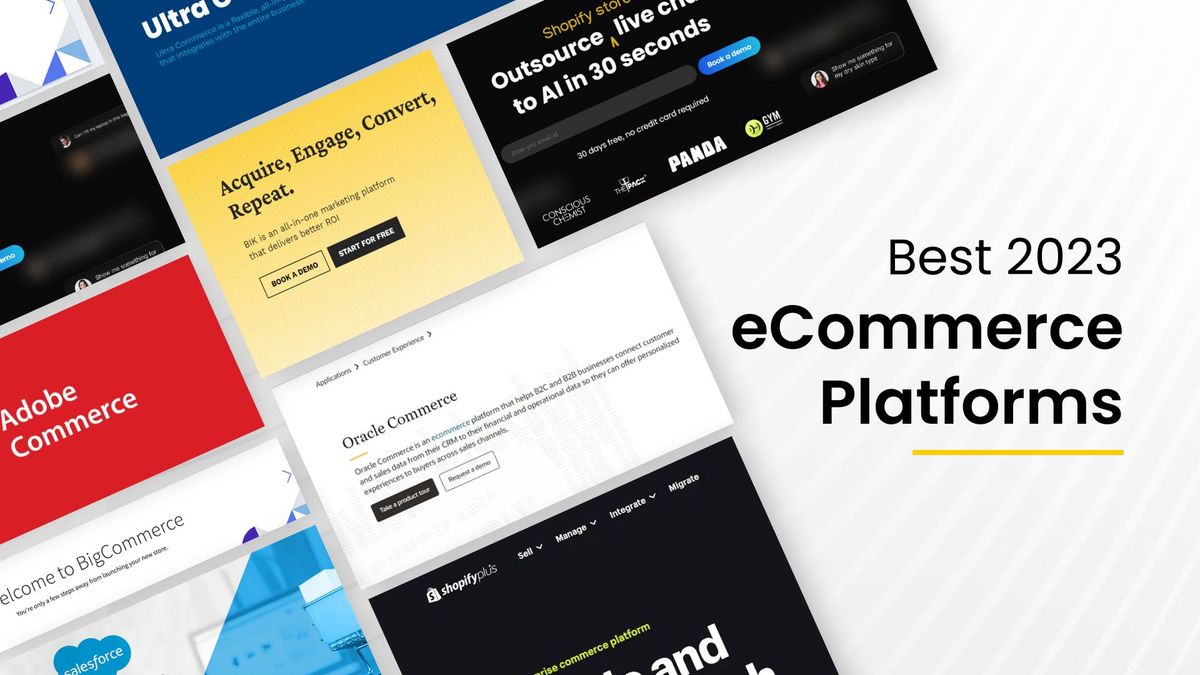 8 Best Enterprise Ecommerce Platforms for 2024