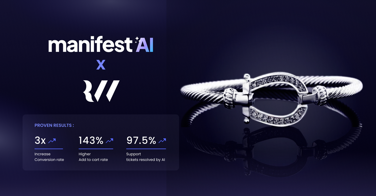 Riley Watson Jewellery - 97% Support Handled by AI & 143% Higher Add to Carts