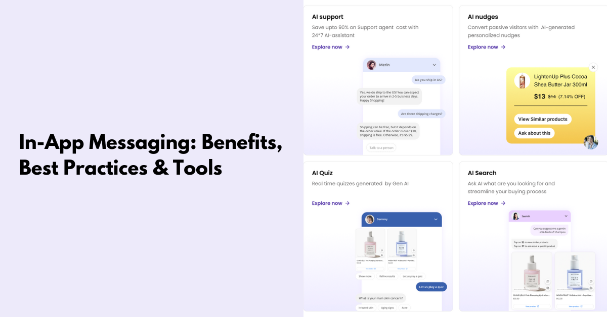 In-App Messaging: Benefits, Best Practices & Tools