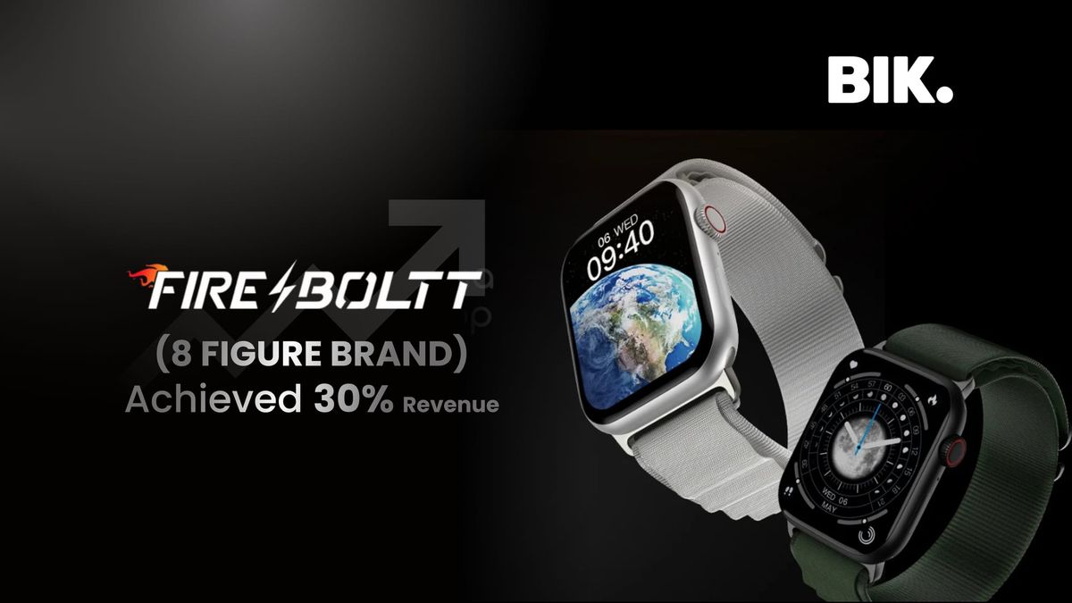 How Fireboltt drove 30% of their social media revenues via BIK Instagram AI automation