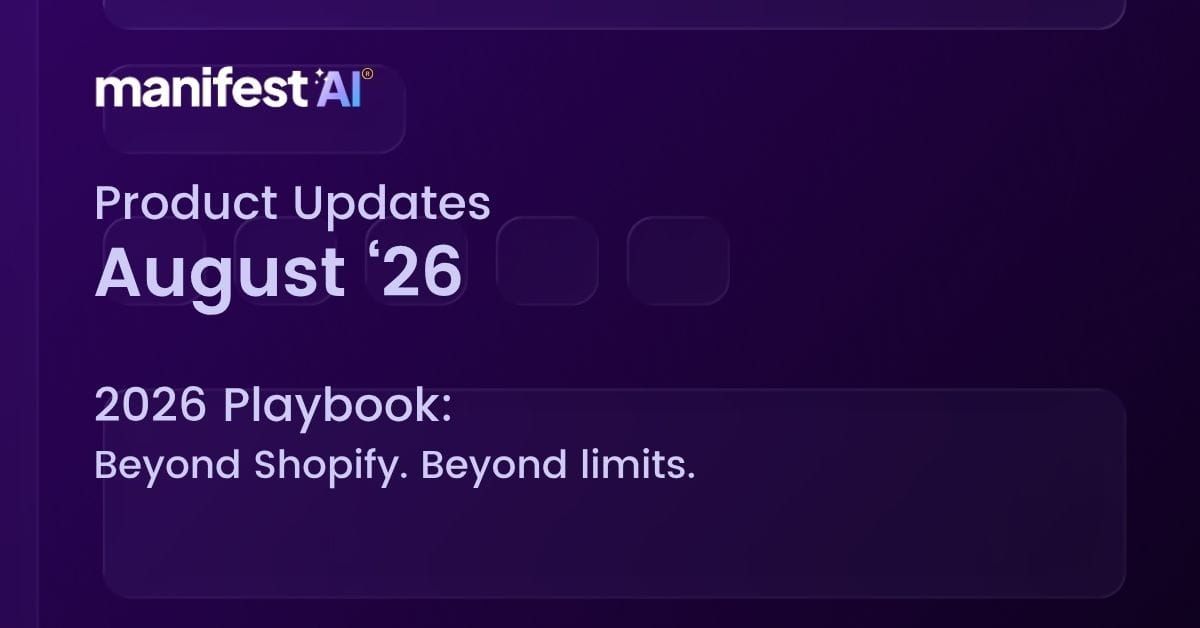 Manifest AI News: August'26