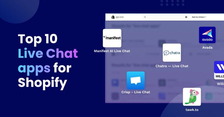 live chat app for shopify