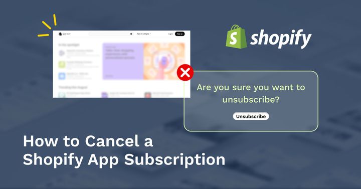 how to cancel shopify app subscription