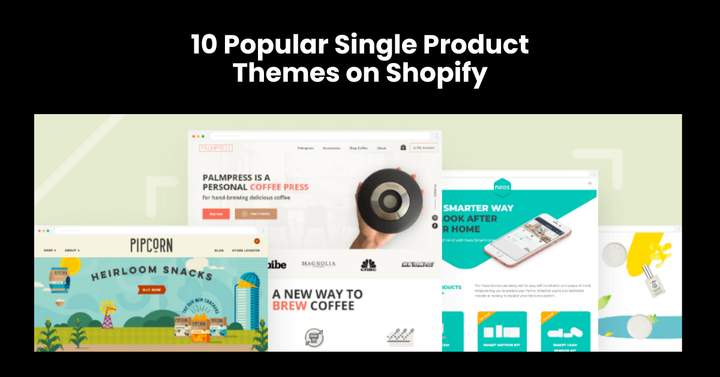 Single Product Themes on Shopify
