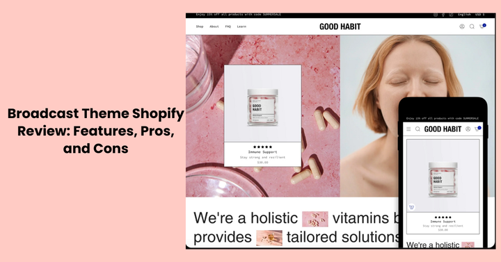 Broadcast Theme Shopify