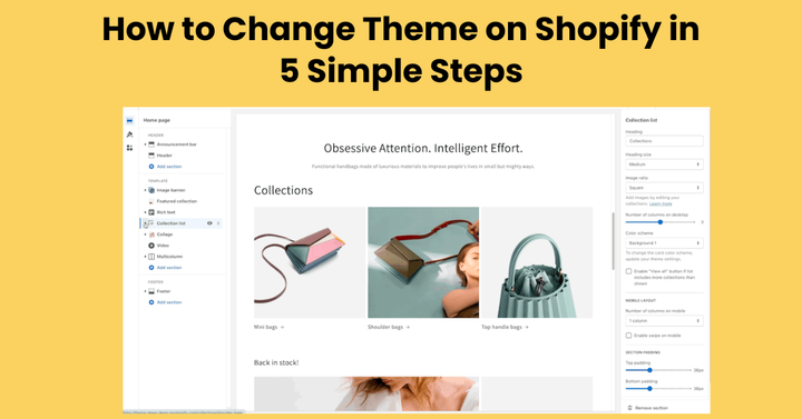 How to Change Theme on Shopify