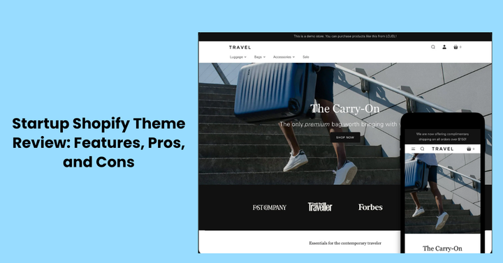 Startup Shopify Theme