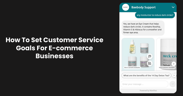 Customer Service Goals