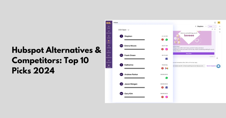 Hubspot Alternatives