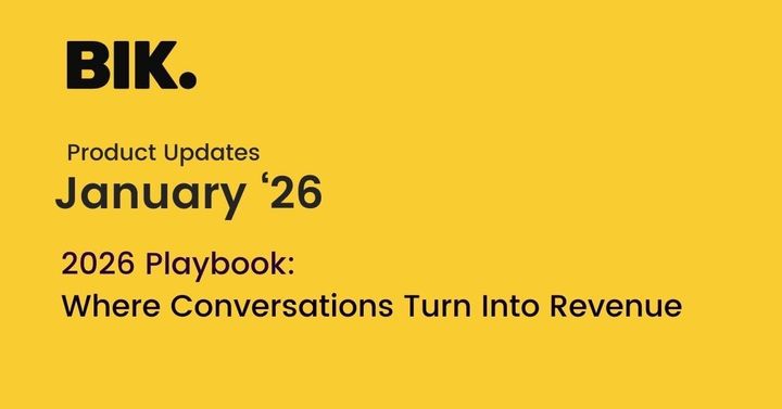 BIK Product Updates Jan'26