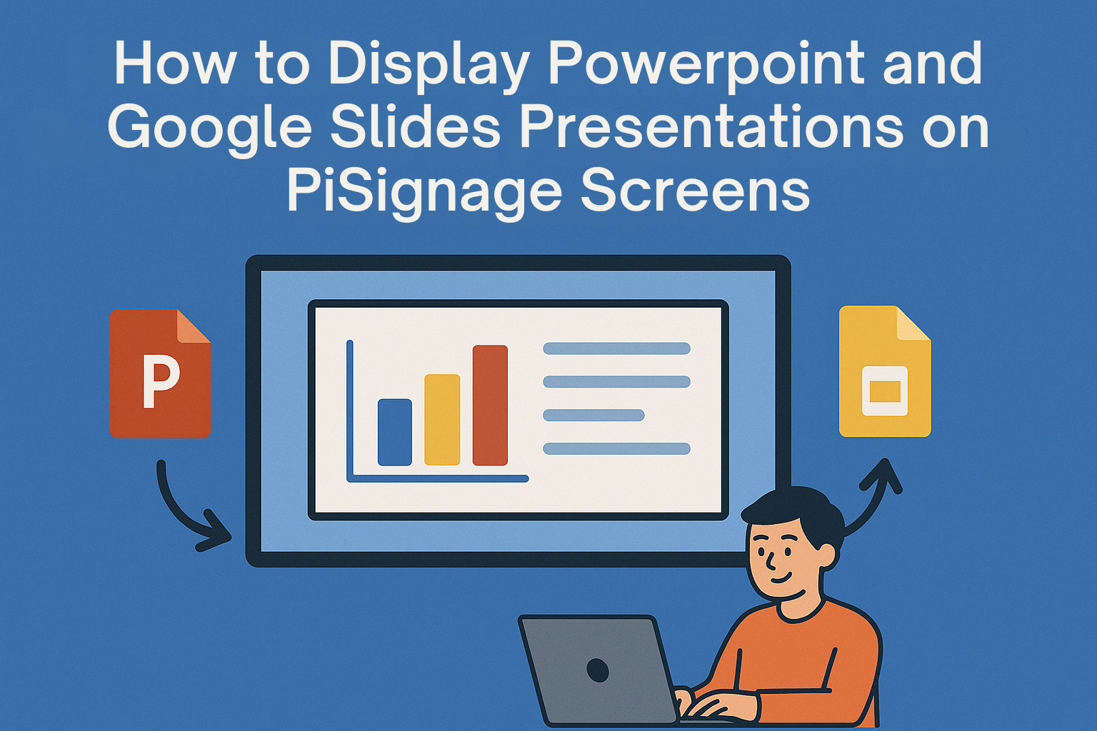 How to Display PowerPoint and Google Slides Presentations on PiSignage Screens