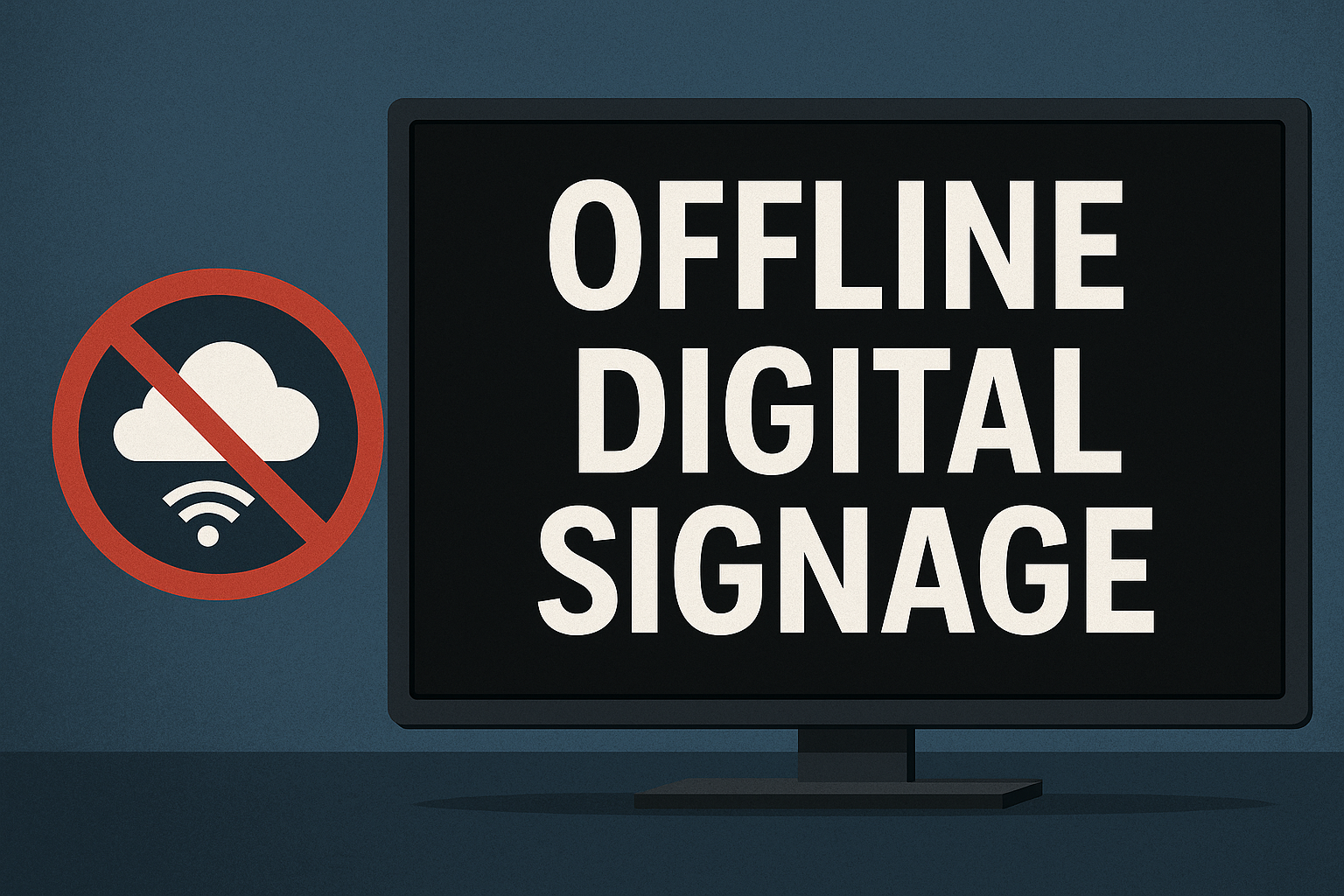 Offline Digital Signage: How to Keep Your Screens Running When the Internet Doesn’t (2026 Guide)
