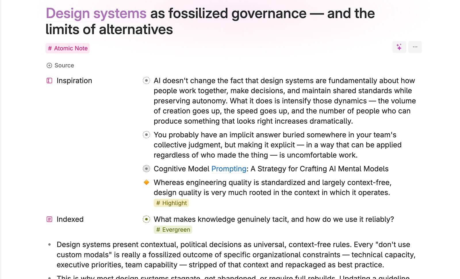 Atomic Note スクリーンショット