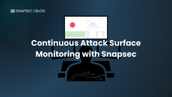 Continuous Attack Surface Monitoring with Snapsec