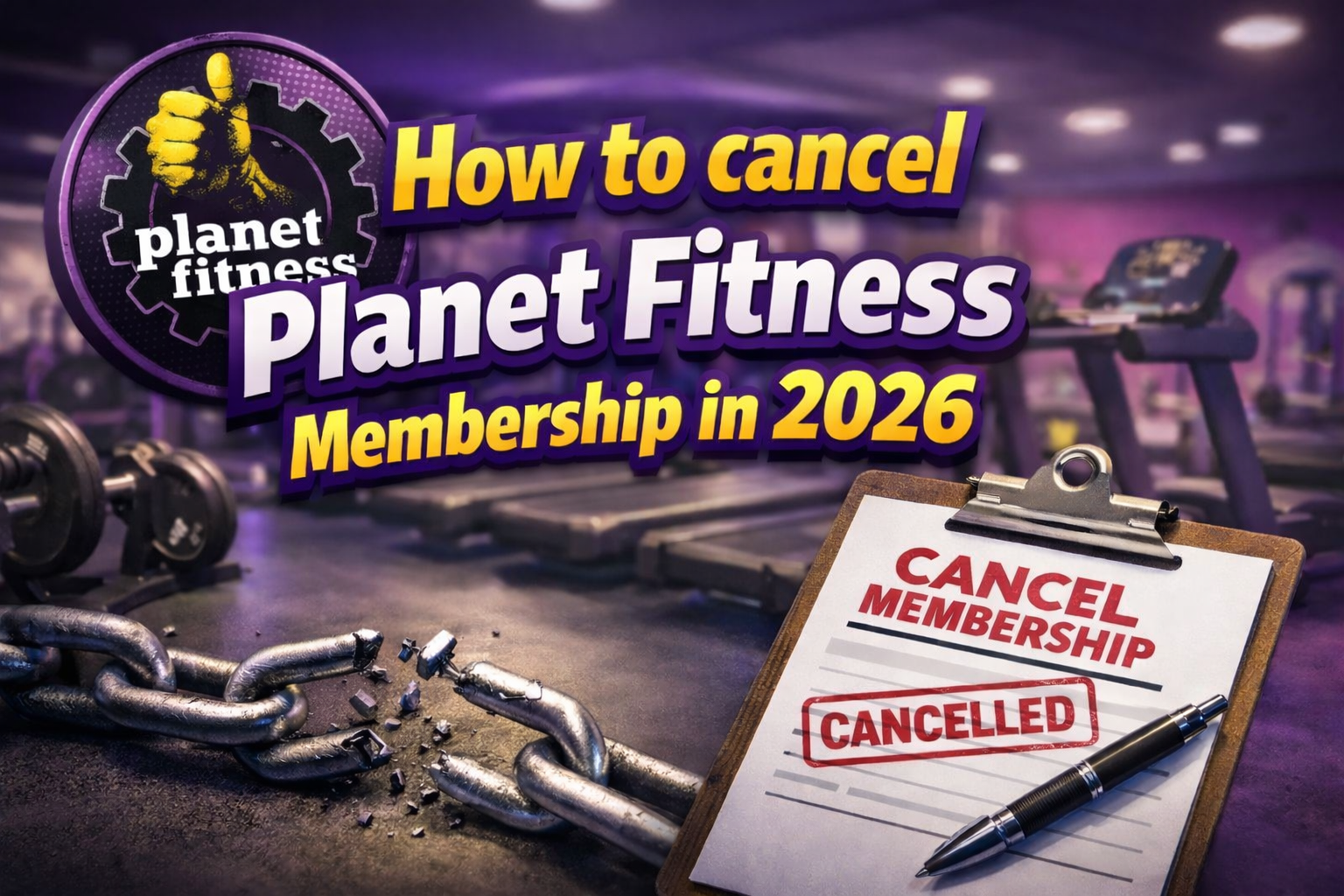 How to Cancel Planet Fitness Membership in 2026 (Step-by-Step)