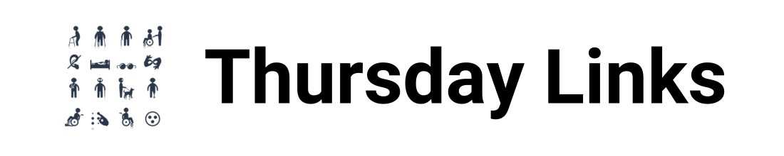 Thursday Links