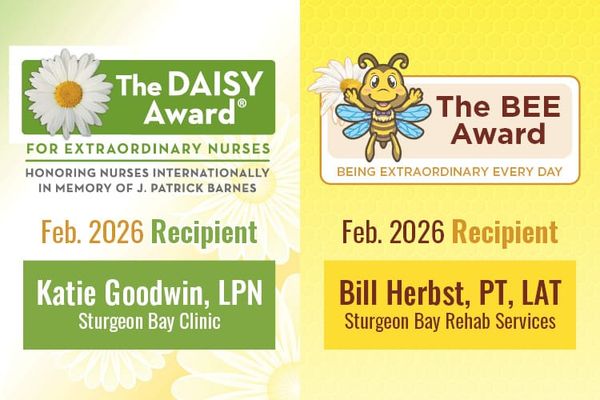 Congratulations to our February DAISY & BEE Awards Winners!