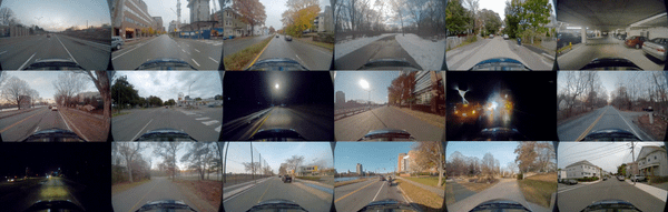 「稀な事故」を含んだ自律走行シミュレーション