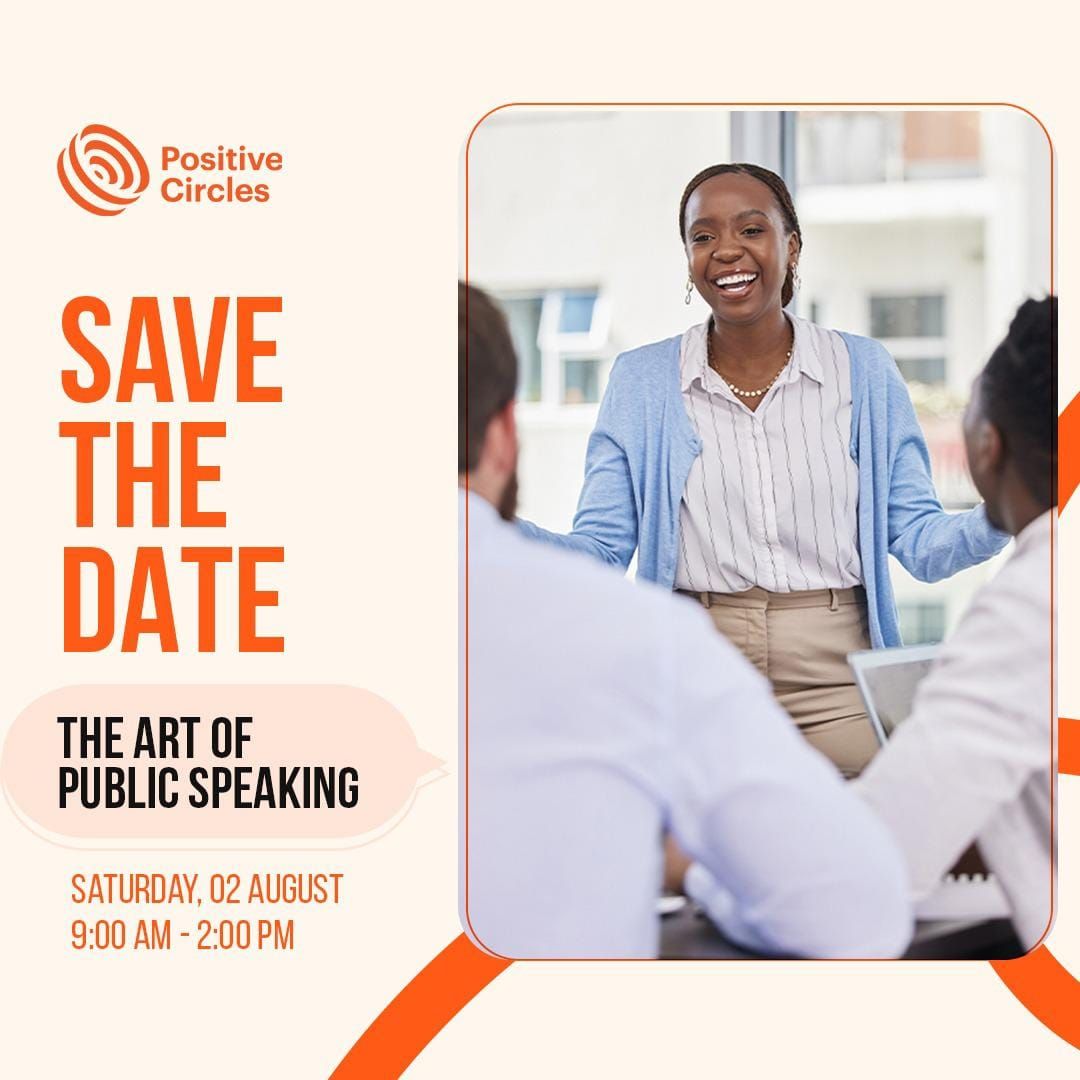 Event Invite: The Art of Public Speaking
