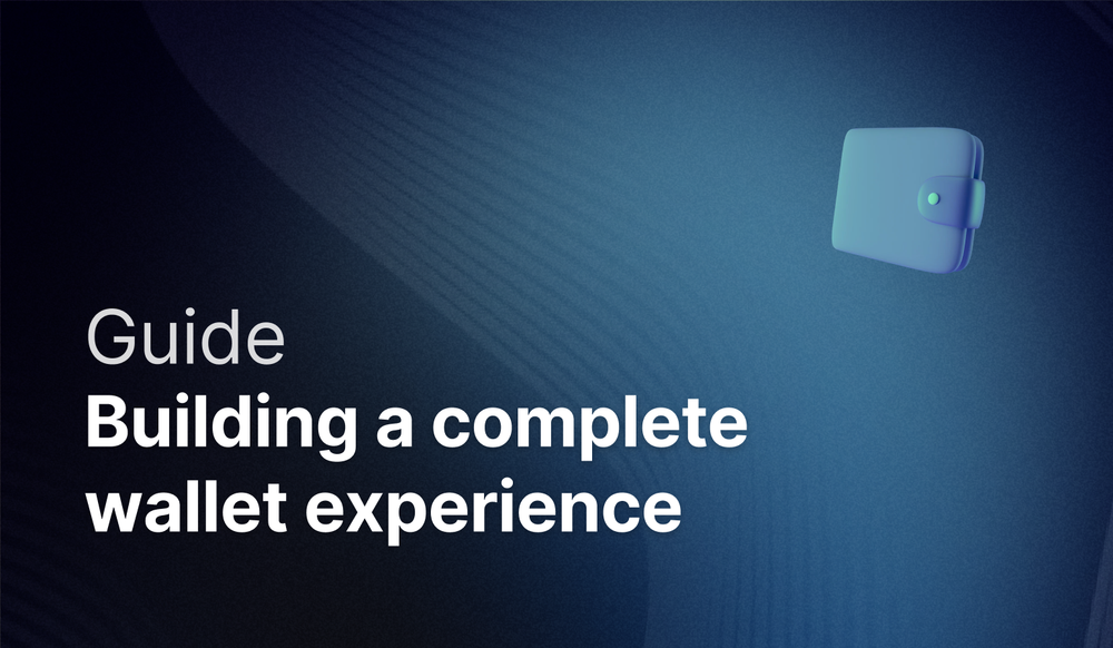 What do I actually need to build a complete wallet experience? post image