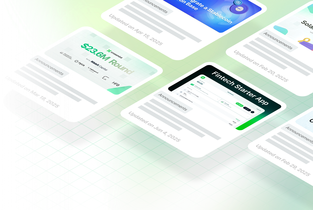 Crossmint Blog cover image