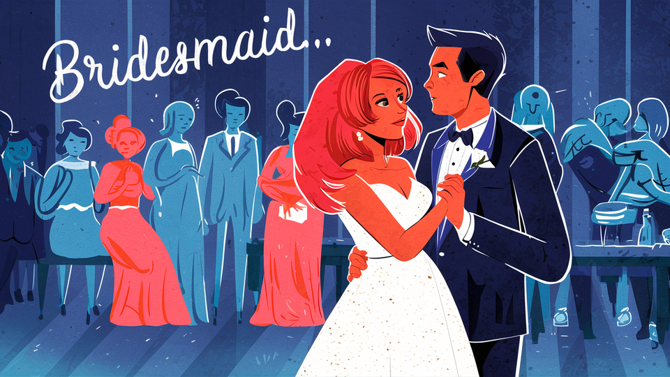 Simply Bare Bridesmaid