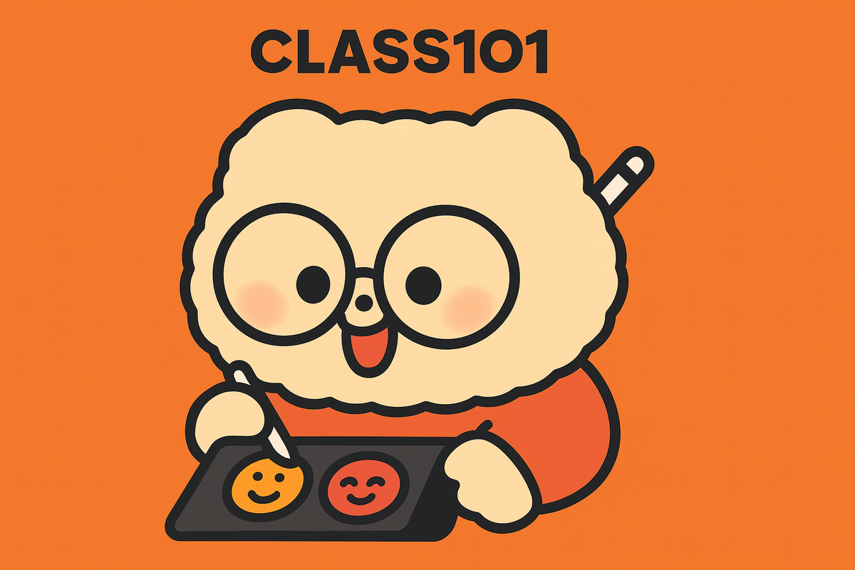 무명 이모티콘 작가가 인기 작가가 된 비결! 경쟁에서 살아남는 인기 이모티콘 클래스