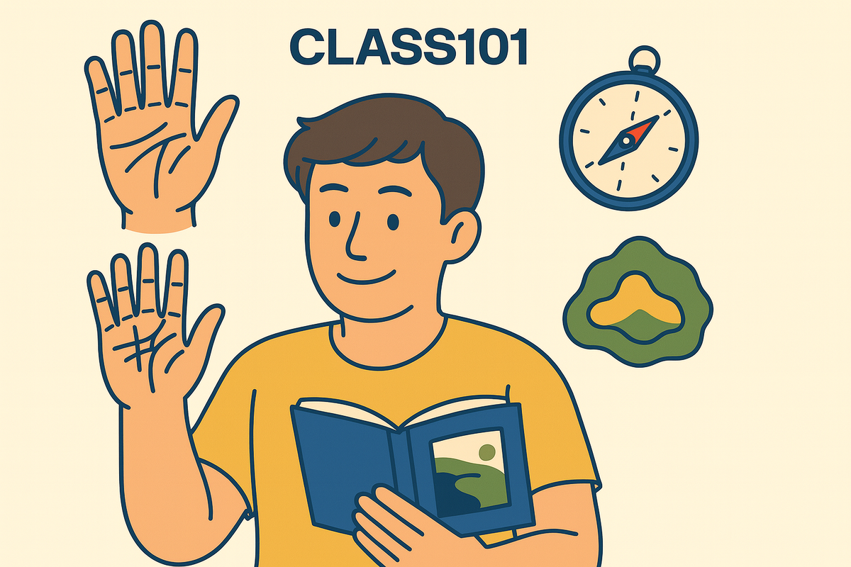 삶의 방향을 찾는 작은 나침반, 손금 클래스