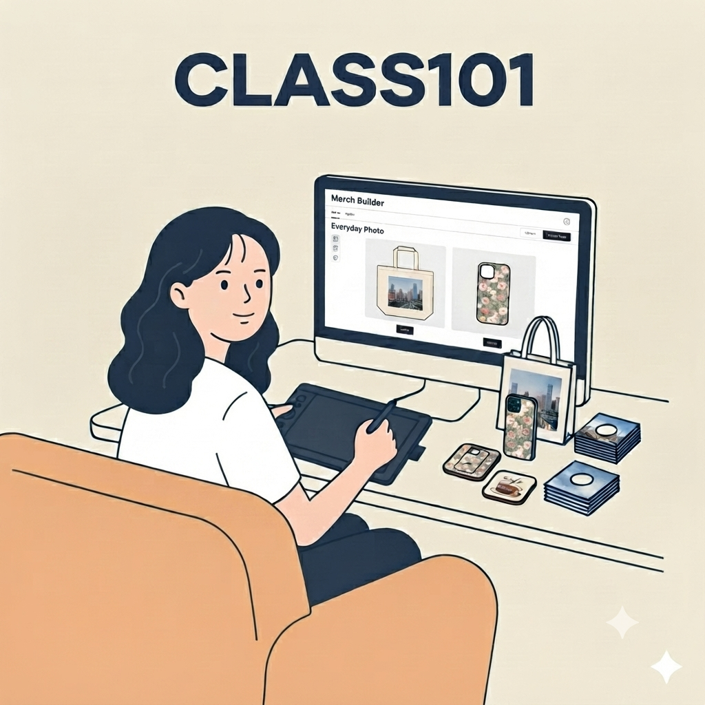 일상 사진이 상품이 되는 굿즈 제작 클래스
