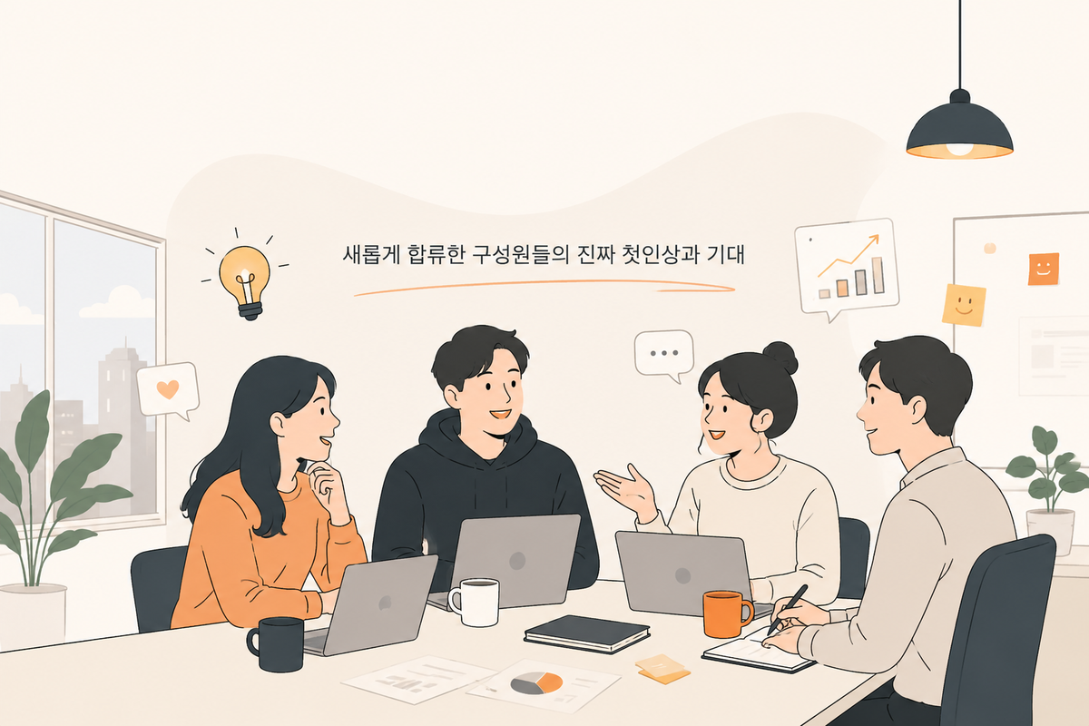 우리가 말하는 문화, 정말 그렇게 일하고 있을까? 신규 입사자에게 물었습니다 👀