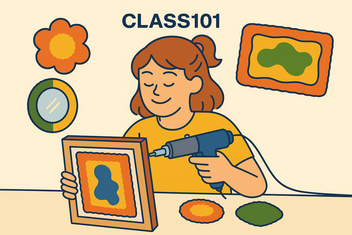 공간에 감각을 더하다, 펀치니들로 즐기는 터프팅 소품 제작법