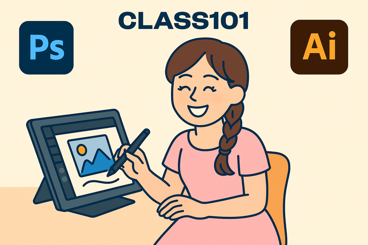 생성형 AI를 활용한 포토샵·일러스트 디자인 입문 클래스