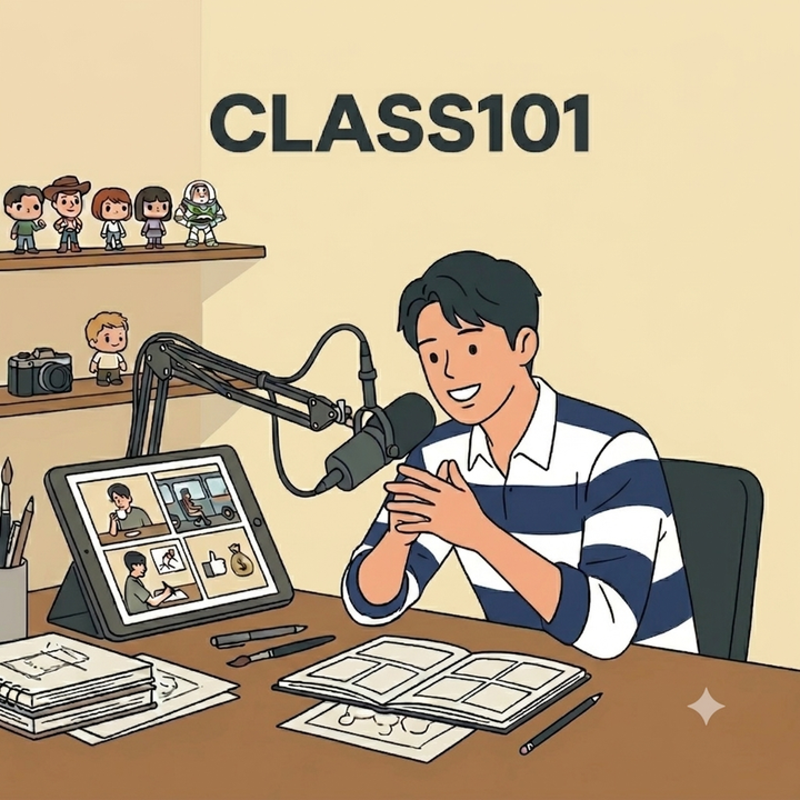 나의 평범한 일상을 인스타툰으로, 제작부터 수익화하는 방법 클래스