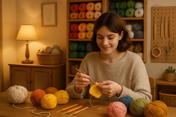 🧶코바늘 클래스 추천! 다양한 디자인을 구현할 수 있는 재료들로 쉽게 시작할 수 있어요.